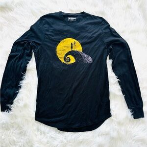 DISNEY LONG SLEEVE PATRICK T LuLaRoe Nightmare Before Christmas Size Small